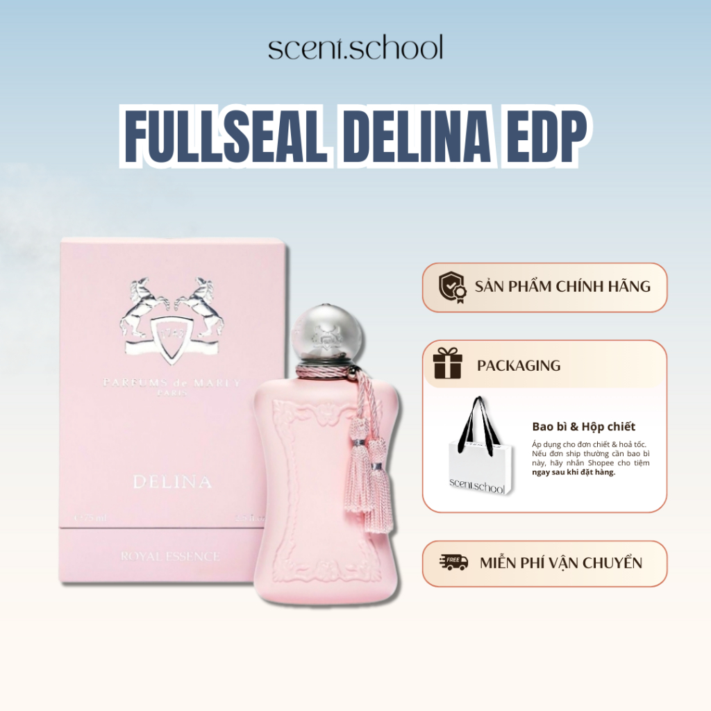 Nước hoa Fullseal Delina EDP | Nước hoa Nữ | Scent.school Perfume