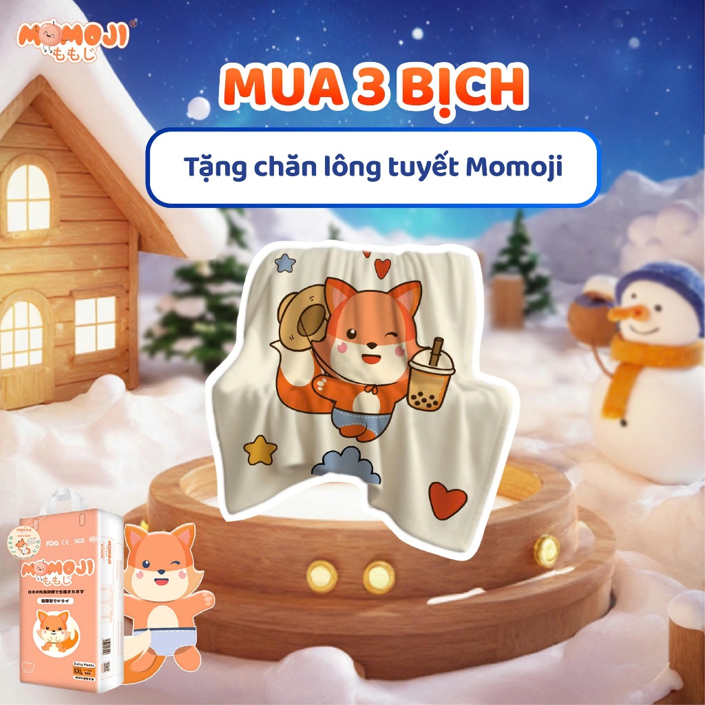 (GIFT) Chăn lông tuyết Momoji | Applenguyen94