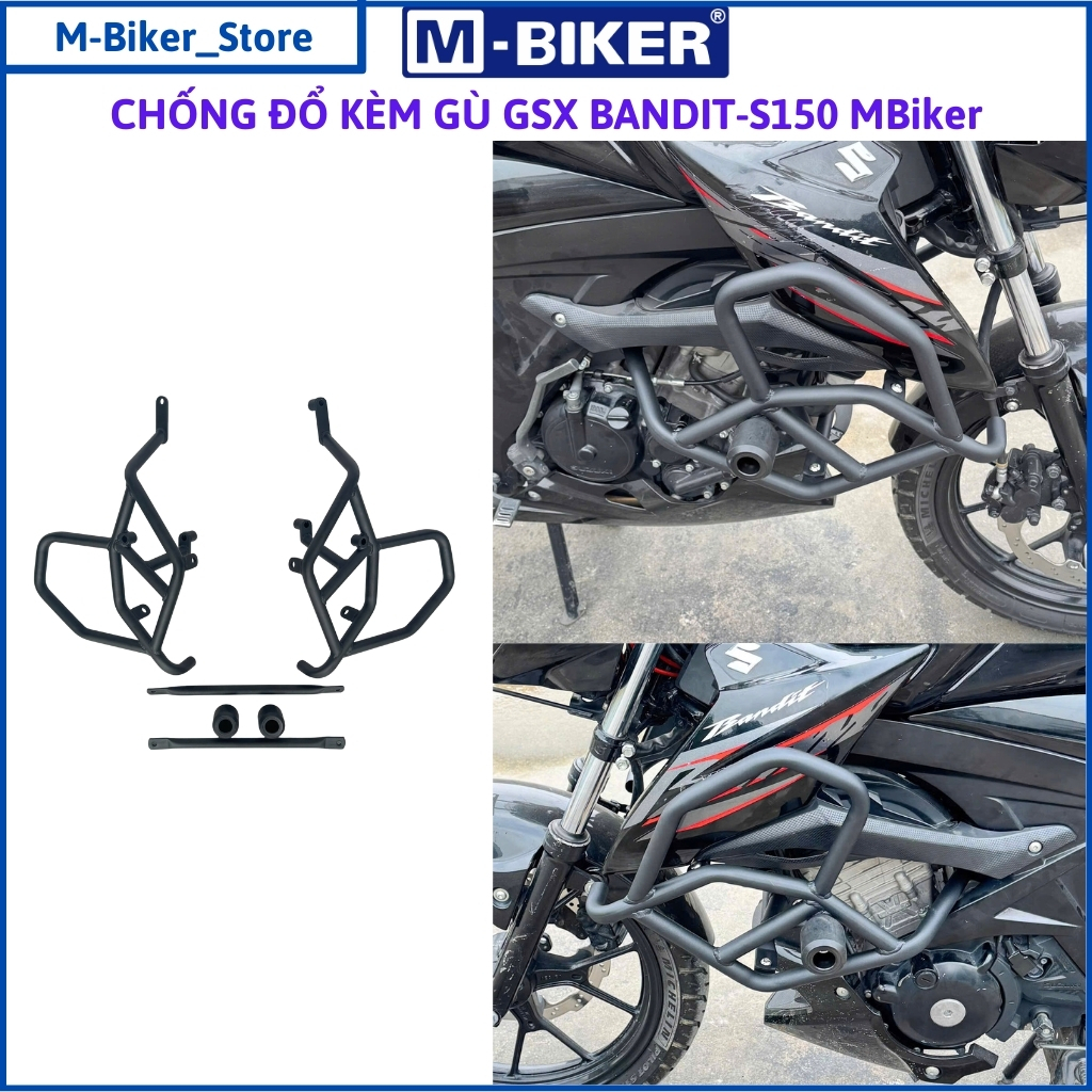 Chống đổ GSX BANDIT_ Chống đổ GSX S150, khung chống đổ GSX S150, chính hãng MBiker