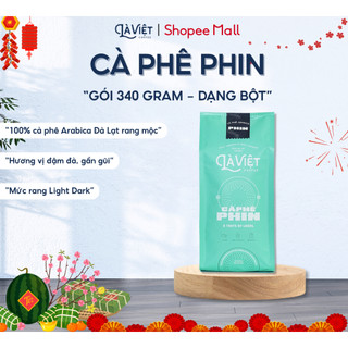  Cà Phê Bột LÀ VIỆT Phin 100% Arabica 340g Vị Đậm Mạnh 