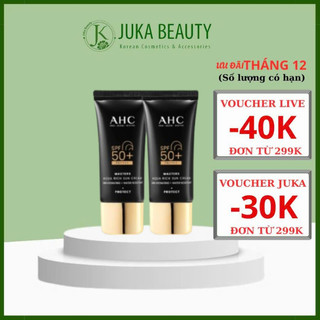   SET 30mlx2  Kem chống nắng AHC Master Aqua Rich Sun Cream 