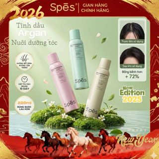  Dầu Gội Khô Spes Phiên Bản Mới 2025 Phiên Bản Nâng Cấp Thêm Dầu Keratin và Arginine Để Kiểm Soát Dầu Không Bọt Trắ220ml 