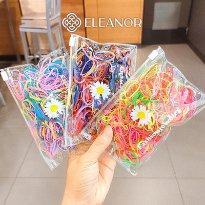 Bịch dây thun buộc tóc nữ Eleanor Accessories dây cột nhiều màu sắc phụ kiện tóc 11282