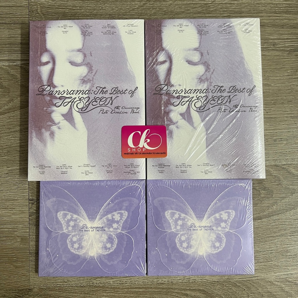 Bộ ảnh ALBUM TAEYEON Panorama : The Best of TAEYEON có sẵn