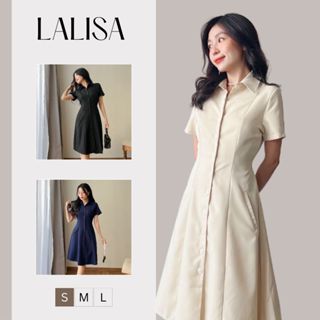  Váy Đầm Nữ Công Sở LALISA Váy Đầm Dài Vintage Dáng Dài Xòe Phong Cách Hàn Quốc Dự Tiệc Cưới Sang Chảnh VD010 