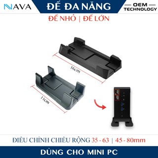 Đế dựng đa năng cho máy tính Mini PC, điều chỉnh được, nhỏ gọn, tinh tế cho bàn làm việc
