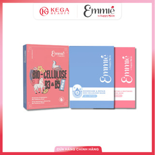  BẢN TẾT Mặt Nạ Dừa BIO-CELL Emmie By HappySkin Cấp Ẩm Phục Hồi Dưỡng Trắng 25g 