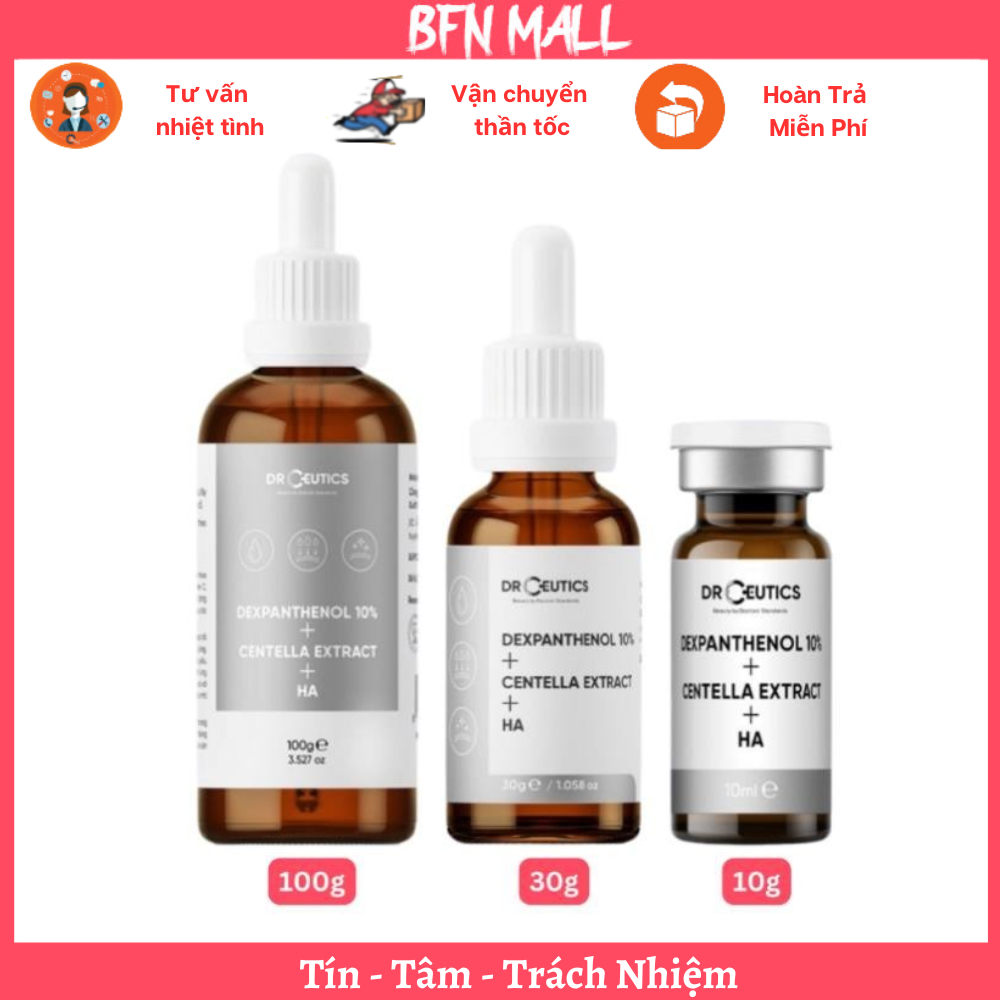 Serum B5 10% Dr Ceutics Cấp Ẩm Và Phục Hồi Da Dexpanthenol 10% + Centella Extract + HA - BFN.MALL