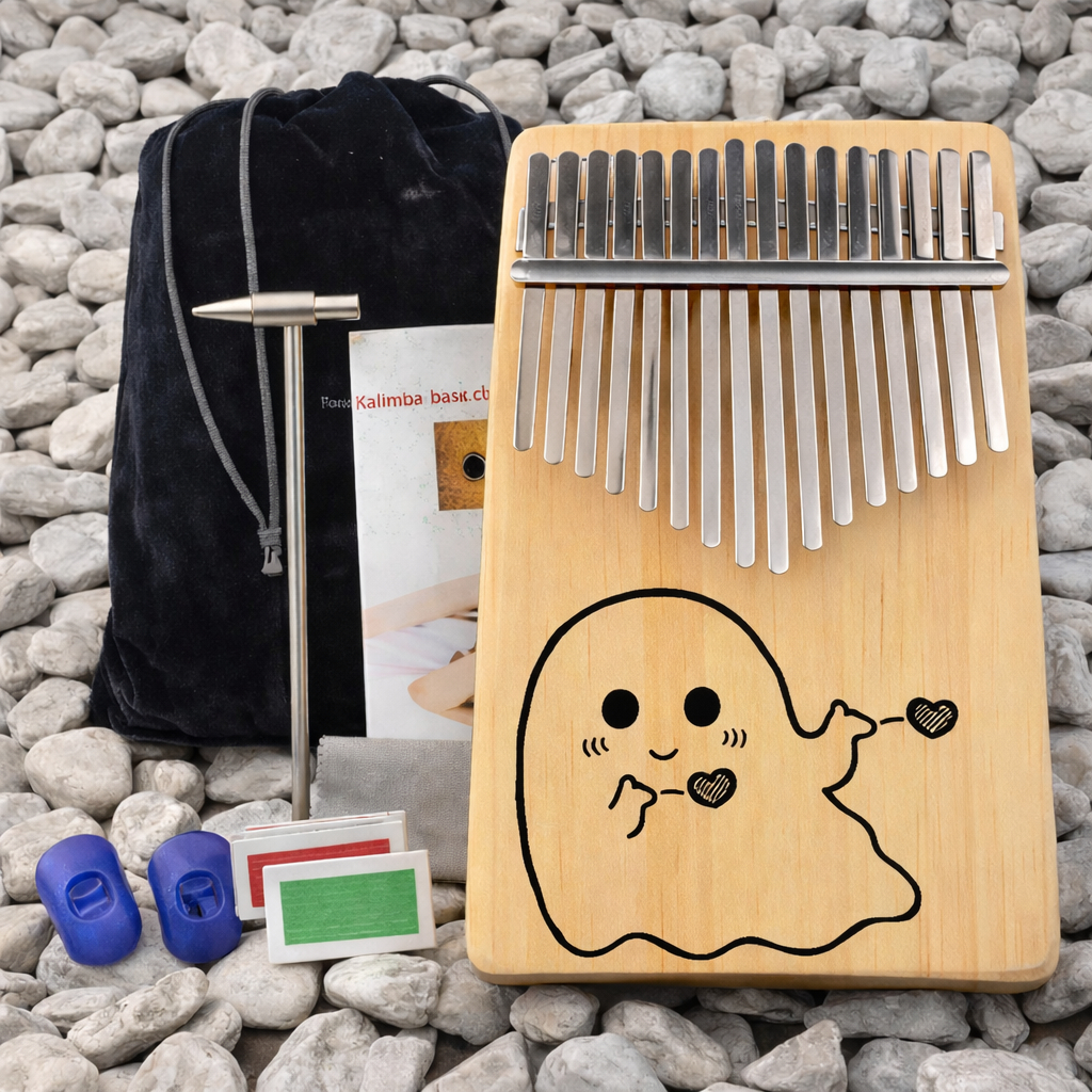 Đàn Kalimba TRITON CAT12 -17 Phím Limited Anime cute nhạc cụ thư giãn  - Thump Piano Classic Finger 