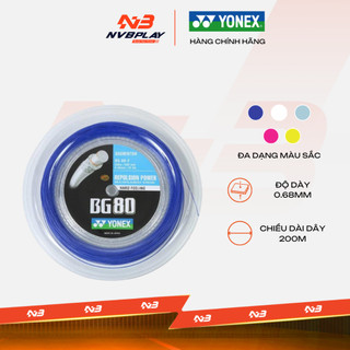 Cước Cuộn Yonex BG80 200M - Hàng Chính Hãng