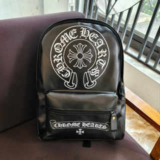 Balo đi học Chro.me He.art quai To có ngăn bí mật balo đi chơi size 42cm vừa sách vở A4 Laptop