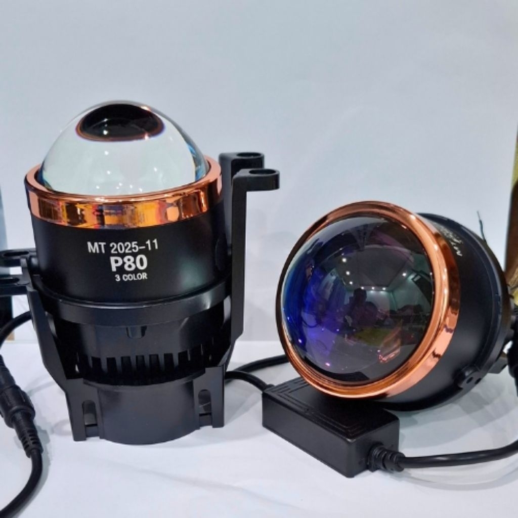 Bi Gầm 3.0 - P80 3 Màu Nhẹ Điện Lắp Cho Đèn Gầm Ô Tô, Trợ Sáng Xe Máy