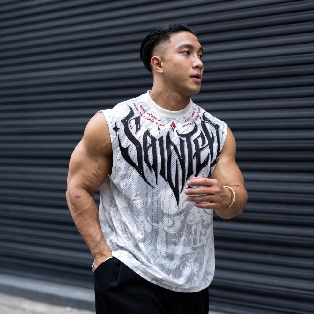Áo ba lỗ lưới Insaint Tanktop phong cách thể thao đường phố | SAINTED