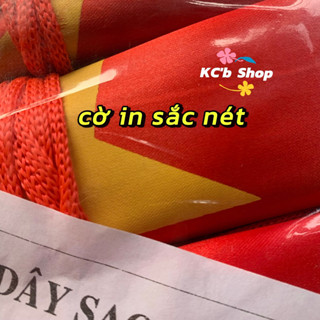 (Combo 1 Bịch 10 cuộn dài 100m) Dây Cờ Tổ Quốc – Cờ Đảng In 2 Mặt, Hàng Lụa Bóng Cao Cấp , Treo Lễ Tết Sự Kiện