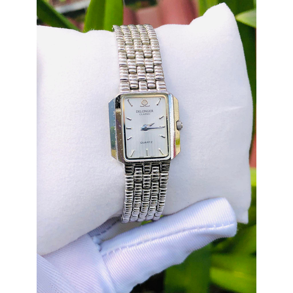 (2hand) Đồng hồ nữ hiệu Dilonger của Nhật, lỗi sale