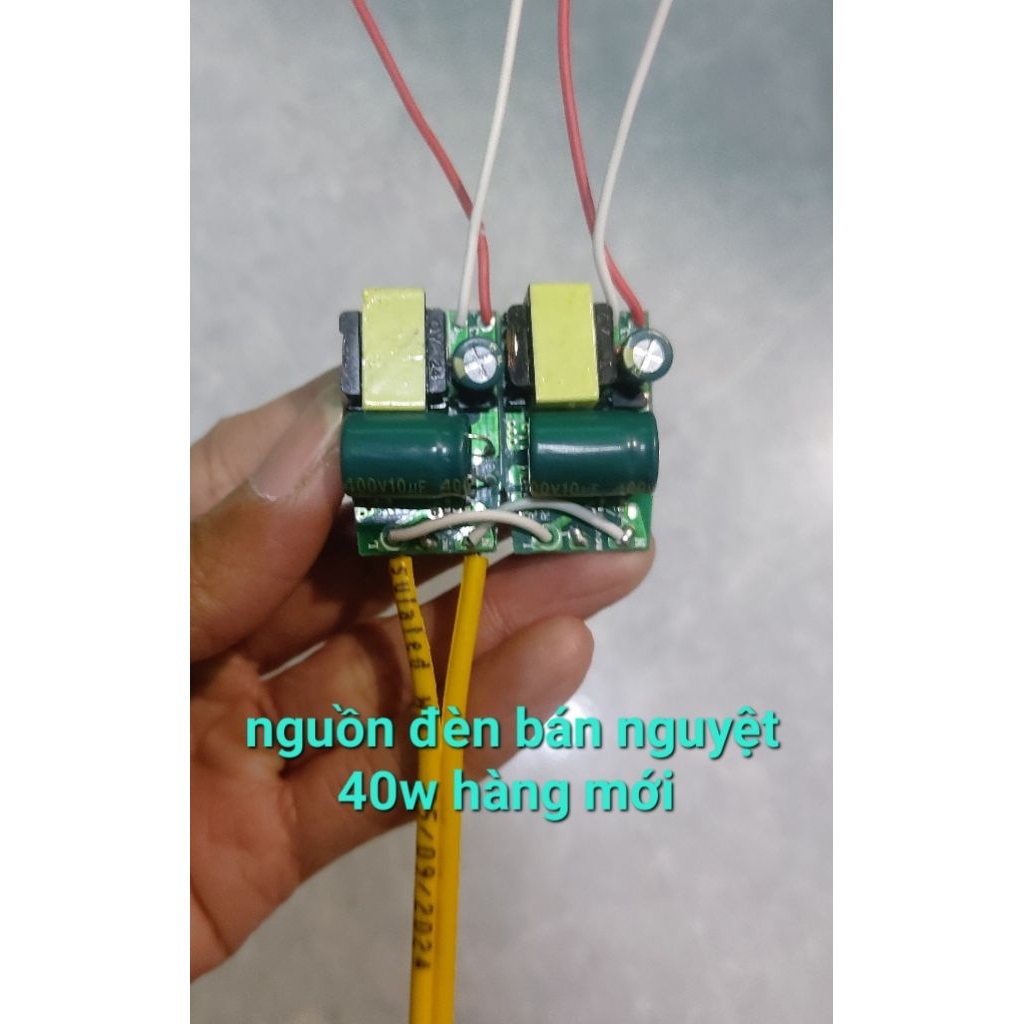 combo 2 nguồn bóng đèn bán nguyệt 1m2, 40w
