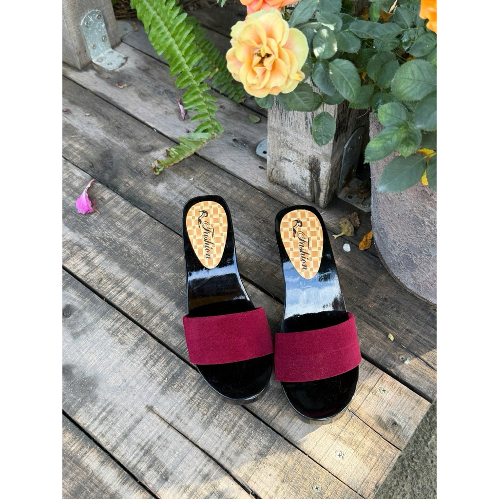 Guốc cao gót 9 phân