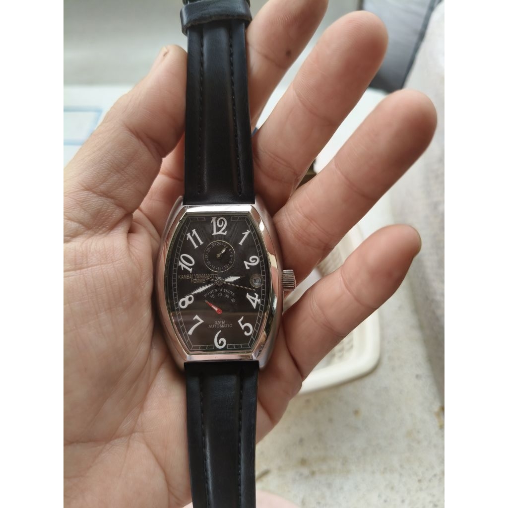 đồng hồ nam máy cơ tự động hiệu kansai Yamamoto six 35x42