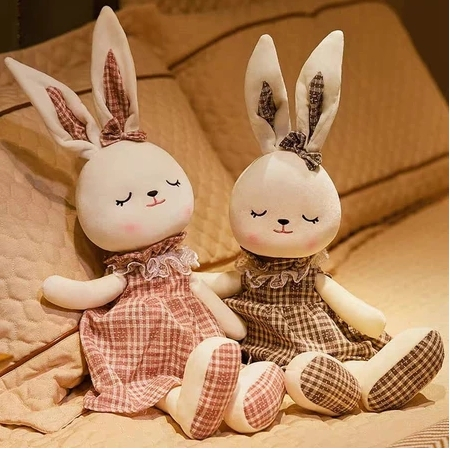 Gấu bông thỏ nifty mặc váy 50cm