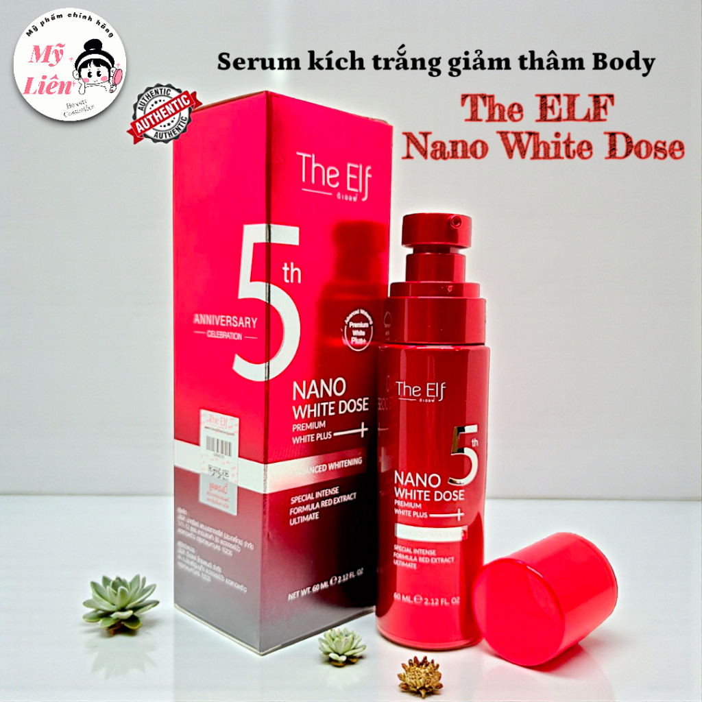 Serum trắng da Body  THE ELF NANO WHITE DOSE Thái lan