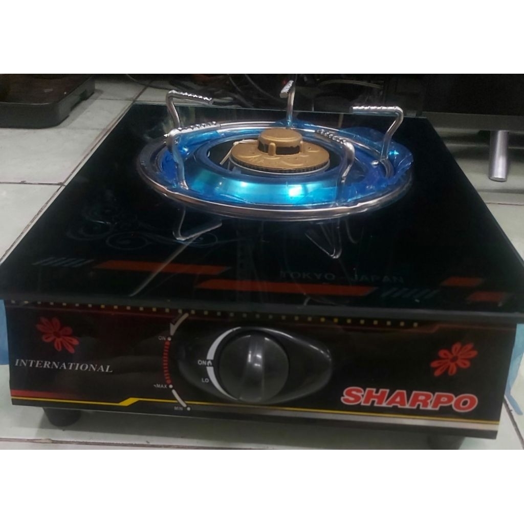 Bếp ga đơn sử dụng bình ga lớn