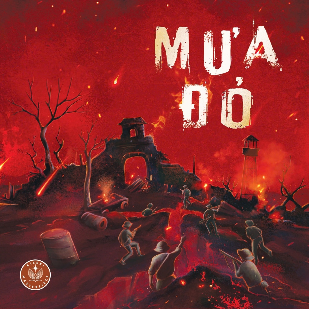 Sách - Mưa Đỏ - Chu Lai - Bản đặc biệt bìa cứng - Kiseki