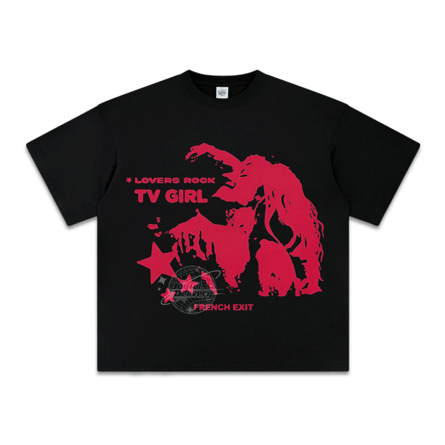 Áo thun TV Girl French Exit ban nhạc Dream Pop - Áo phông Unisex cotton 100% form rộng local brand