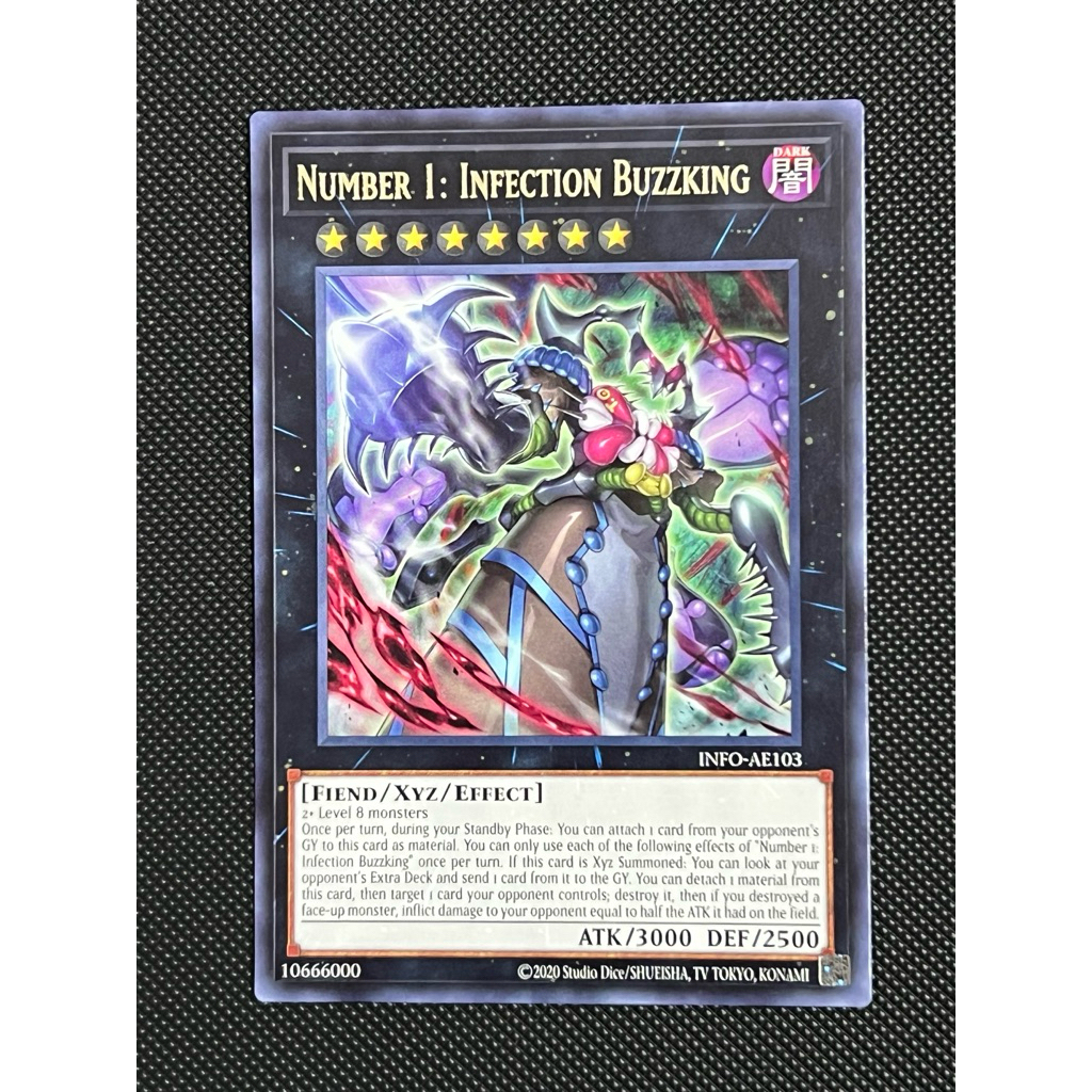 [AE] Thẻ Bài Yugioh Number 1: Infection Buzzking