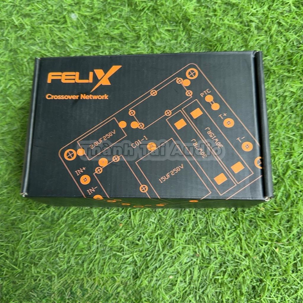 Phân tần loa Felix đơn tích hợp chống hú, chống cháy loa treble (1 cái) 1 bass, 1 treble, chất tiếng