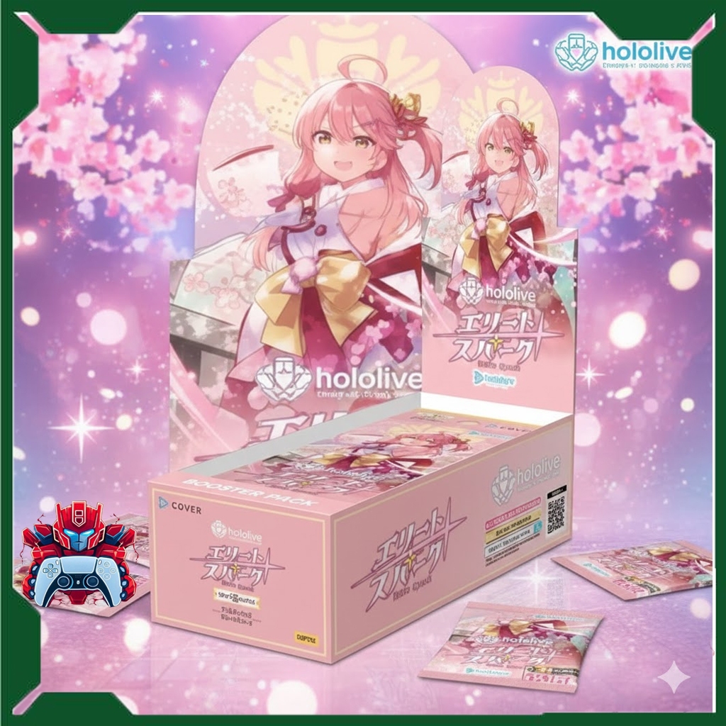 Thẻ Bài TCG Hololive OFFICIAL CARD GAME Booster Vol.03 Elite Spark - Chính Hãng