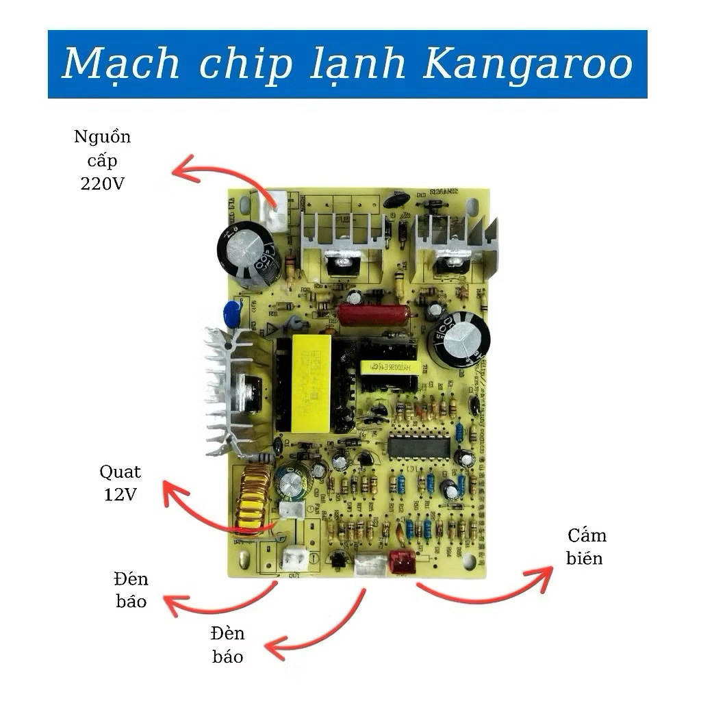 Bo Mạch Dùng Cho Cây Nóng Lạnh Chạy Chíp, Máy lọc nước Nóng Lạnh Chạy Chip KG10A3, KG3331, KG32N, KG