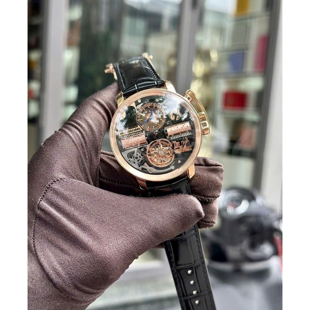 Đồng hồ Jacob & Co Opera Godfather size : 43mm, Máy thuỵ, Năng lượng : cơ tự động Kính shaphie nguyê