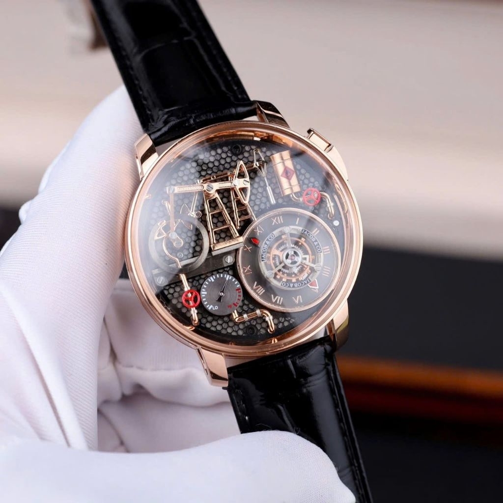 Đồng hồ Jacob & Co bản mới rasize 42mm
Máy QUAZT

những phiên bản độc lạ ăn khách nhất