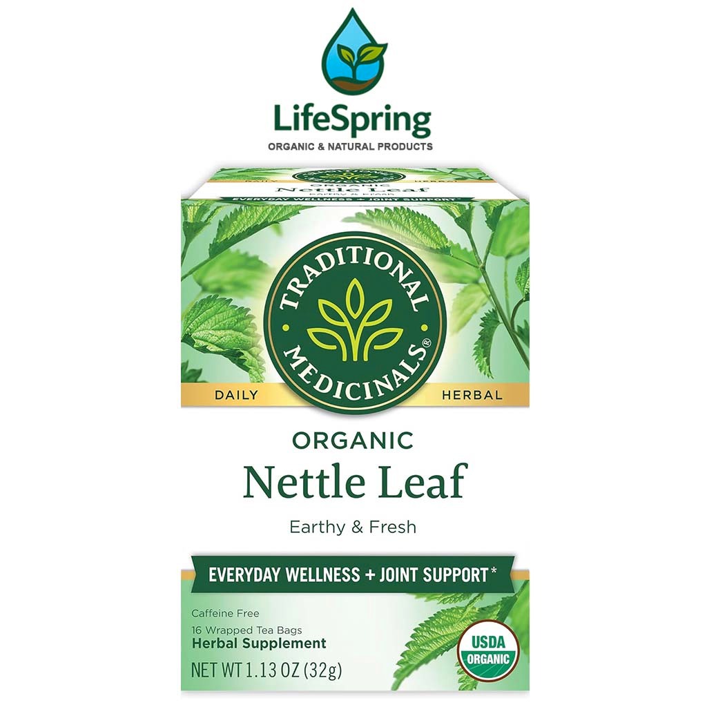 Trà Lá Tầm Ma Hữu Cơ Traditional Medicinals Organic Nettle Leaf Herbal Tea