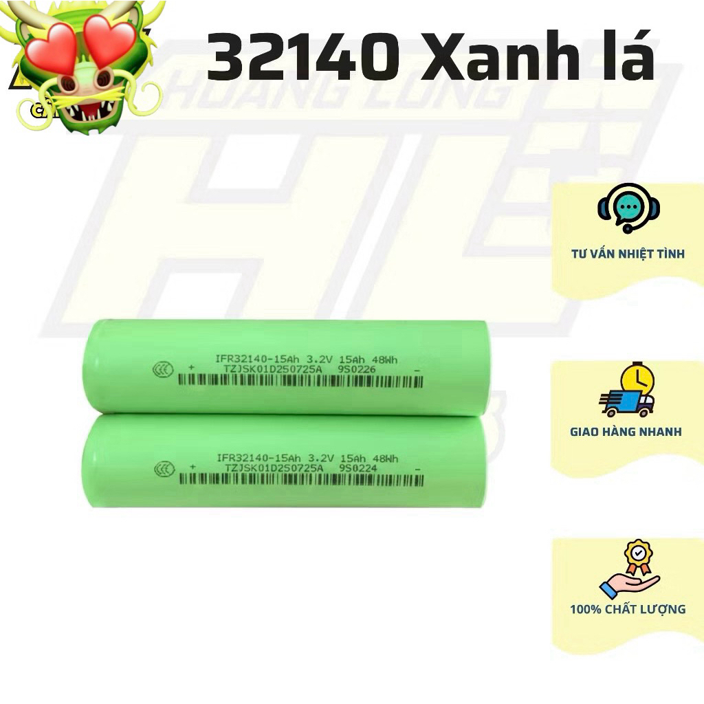 32140 Màu Xanh lá (15Ah) - TẶNG KÈM KHUNG Chuyên Dụng