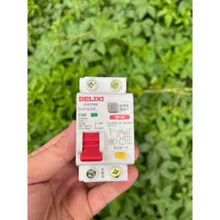 [MẪU MỚI] APTOMAT CHỐNG GIẬT 1P+N CHÍNH HÃNG DELIXI