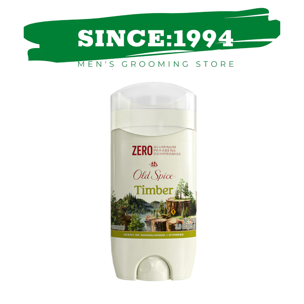 Sáp lăn khử mùi Old Spice Timber 85g sáp xanh nhập khẩu Mỹ