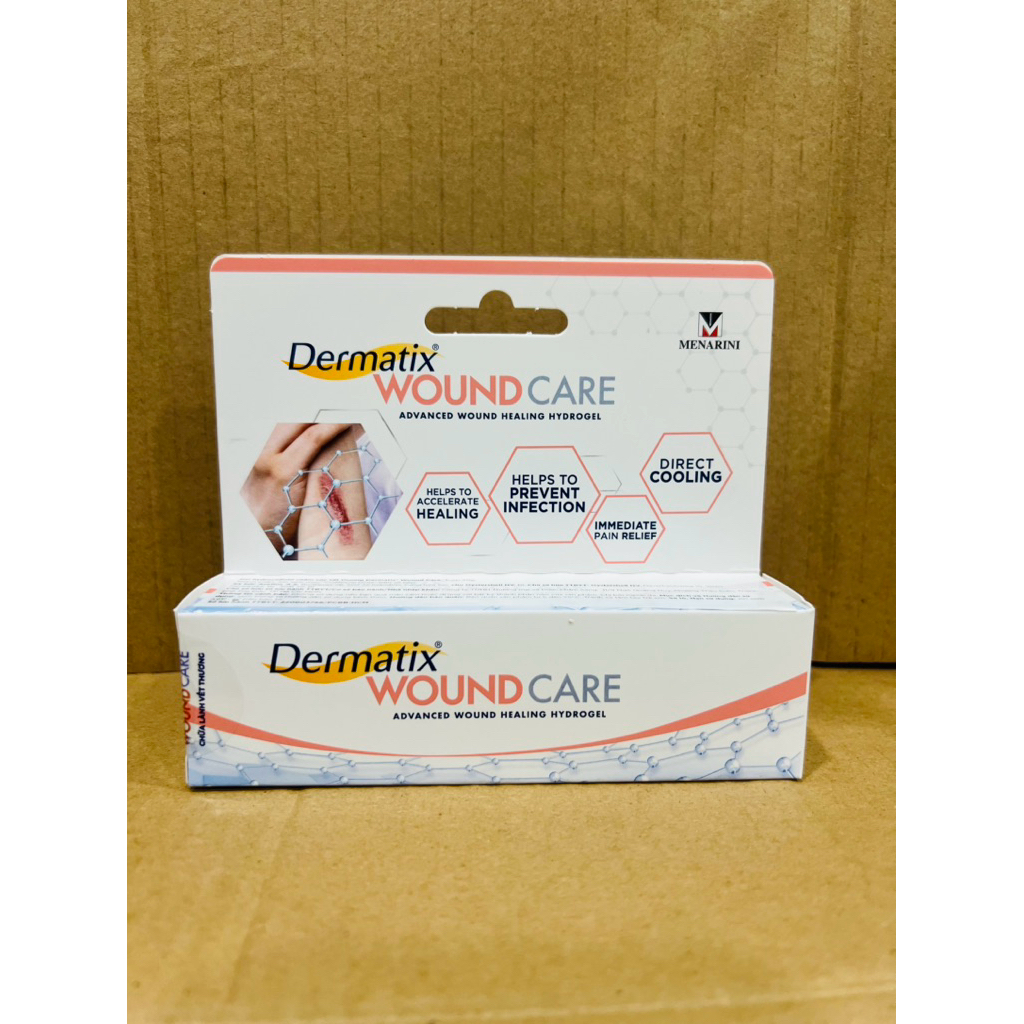 Gel Dermatix Wound Care hỗ trợ chữa lành vết thương tuýp 20g