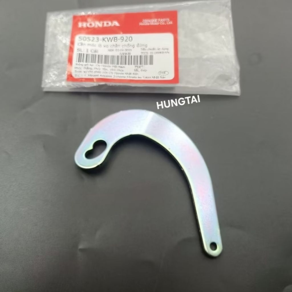 Móc lò xo chân chống đứng, giữa WAVE S110, RSX, BLADE, A110... zin 50523-KWB-920