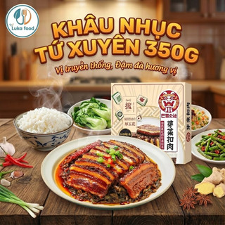Khâu Nhục Tứ Xuyên 350g Ăn Liền Đóng Hộp- Món Ngon Nội Địa Trung, Thịt Mềm Đậm Đà Ăn Cùng Cơm Luka Food