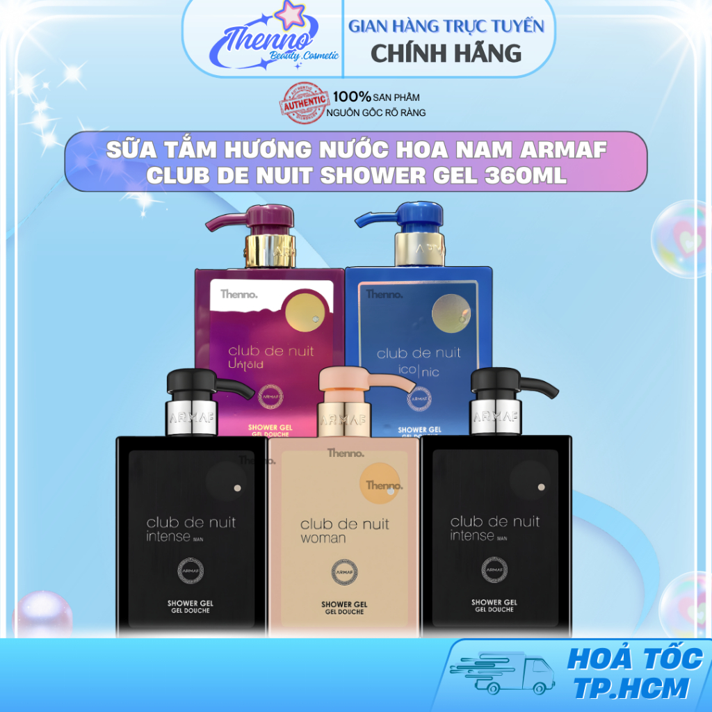 Sữa Tắm Hương Nước Hoa Nam Armaf Club De Nuit Woman - Intense Man Shower Gel 360ml
