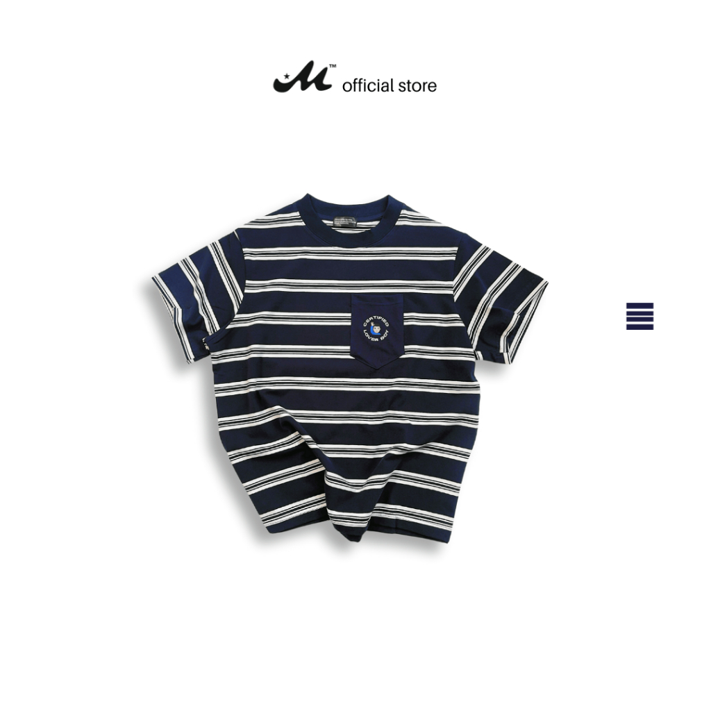 Áo Thun Sọc Local Brand MUZIK CLOTHING | LOVER GIRL/LOVER BOY - Form Boxy, 100% Cotton 4 Chiều, 280g