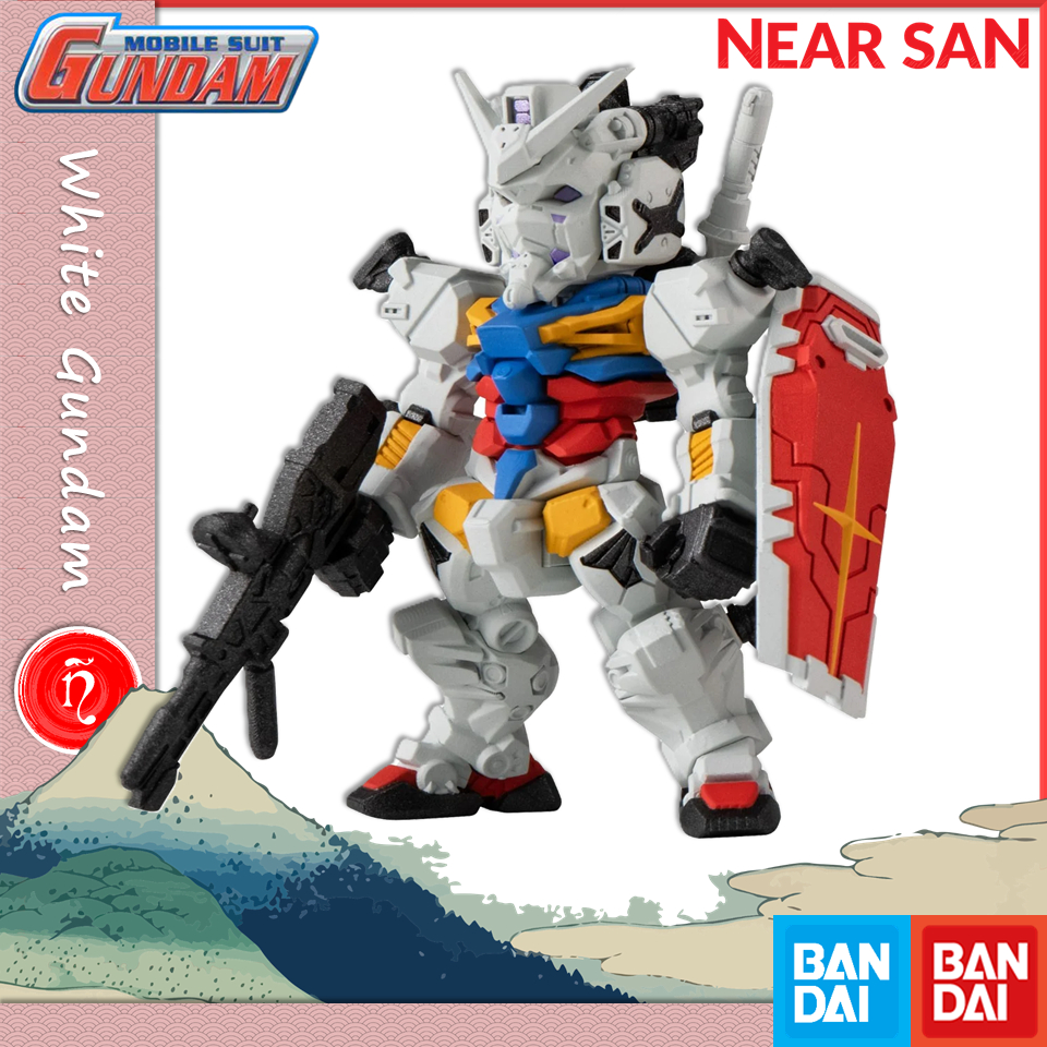 white gundam mô hình bandai fw 311 gundam converge #28