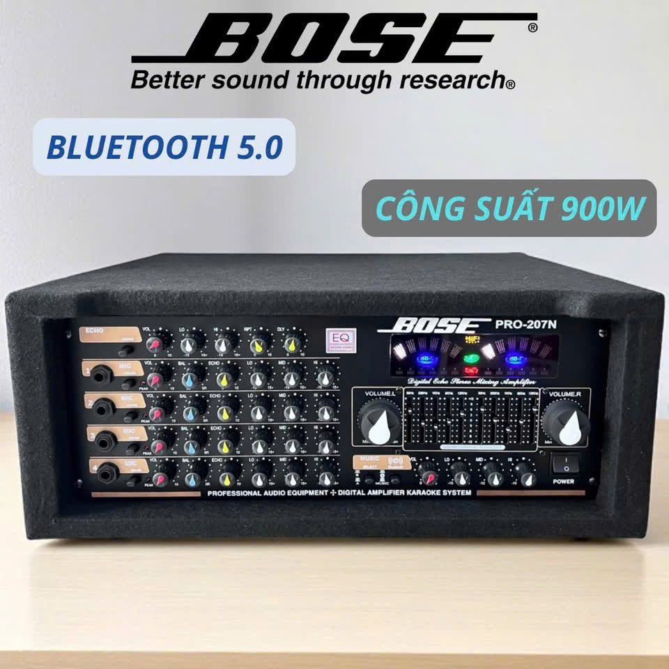 AMPLY 12 SÒ 207N - BỌC NỈ CAO CẤP | BLUETOOTH | KARAOKE & NGHE NHẠC