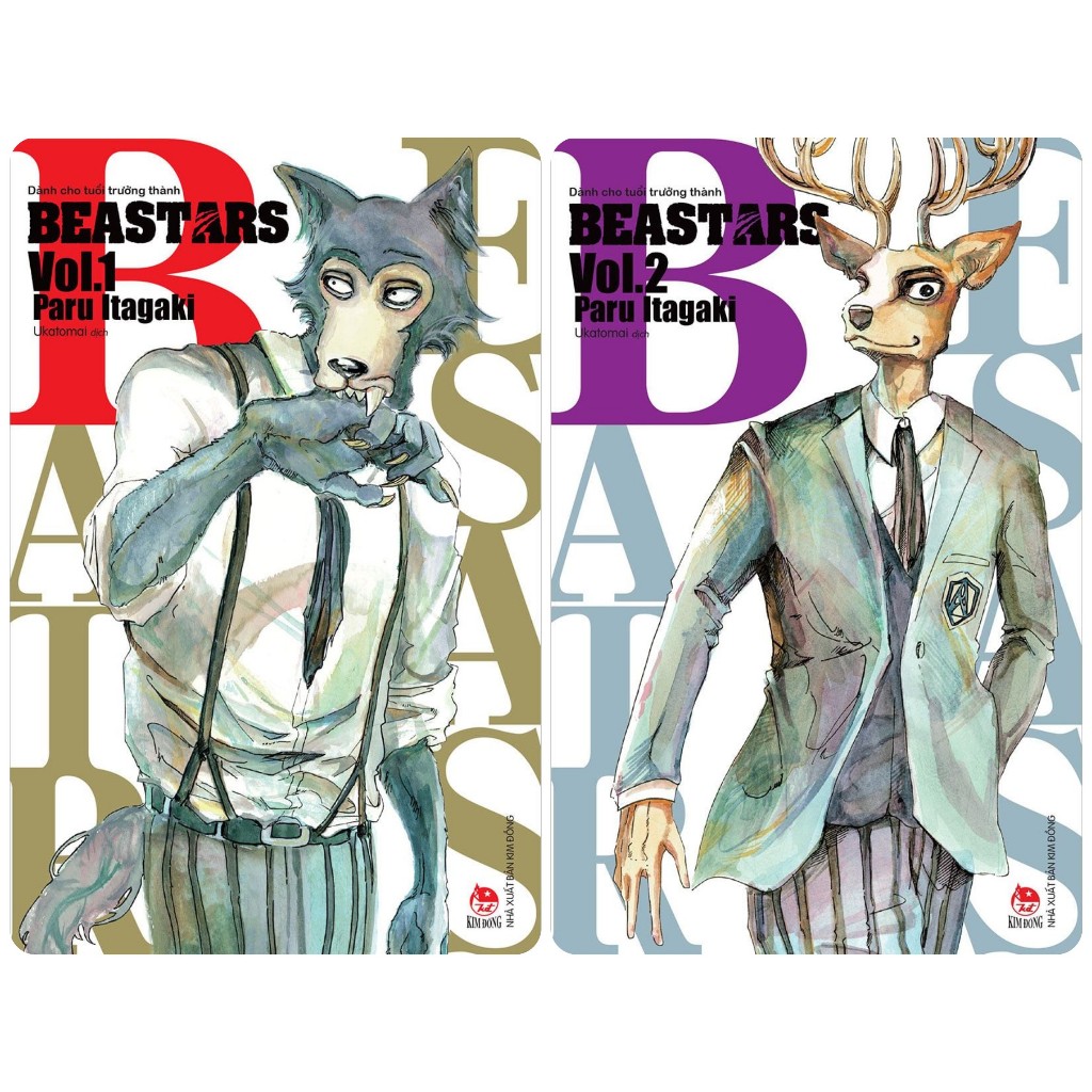 Truyện Beastars Combo Tập 1-6 (Tặng kèm phụ kiện) - Tntmanga