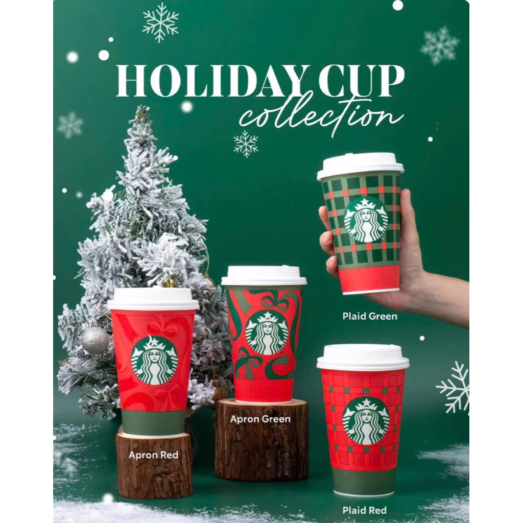 |CHÍNH HÃNG| LY GIẤY STARBUCKS NOEL