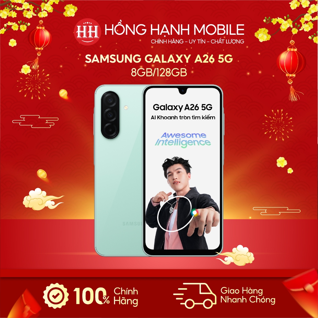 Điện Thoại Samsung Galaxy A26 5G 8GB/128GB - Hàng Chính Hãng | BigBuy360 - bigbuy360.vn