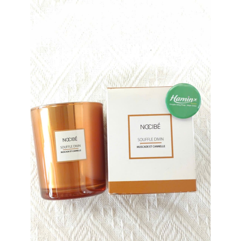 Nến thơm Nocibe Pháp cao cấp hương cam quýt và quế