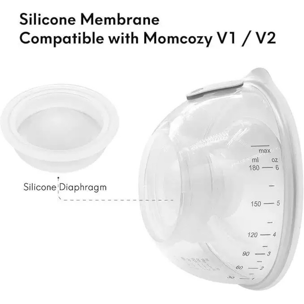 Van chặn sữa hàng thay thế momcozy v2 (cup trắng)