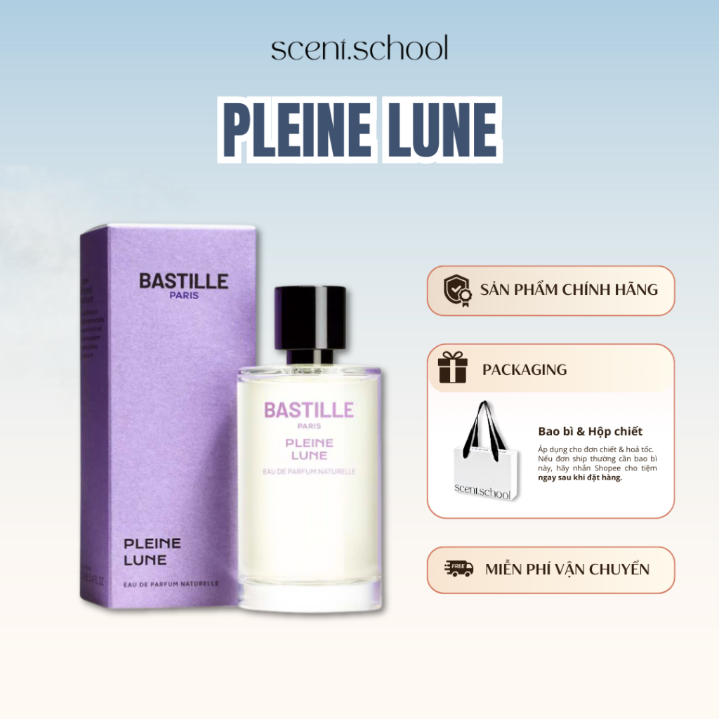 5/10/20ml | Bastille Pleine Lune | Nước Hoa Unisex | Scent.school Perfume